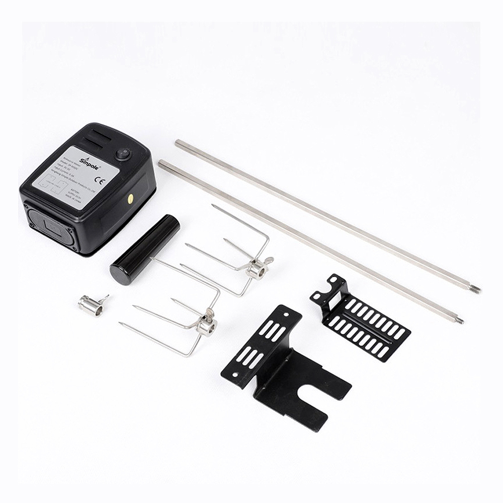 꼬치 구이 기계 회전 바베큐 bbq 자동 전동 그릴 캠핑 화로 자동 건전지형