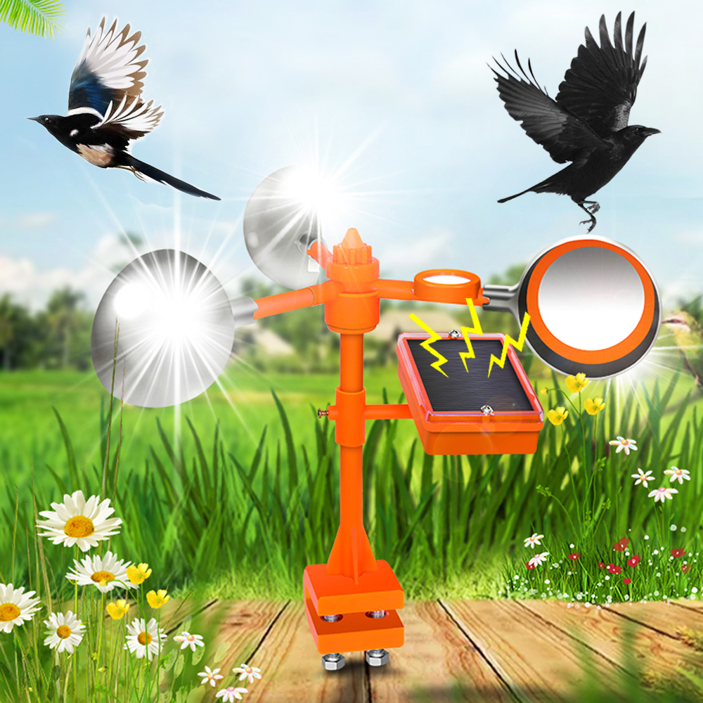 태양광 비둘기 조류 퇴치기 까치 까마귀 퇴치기 경보기