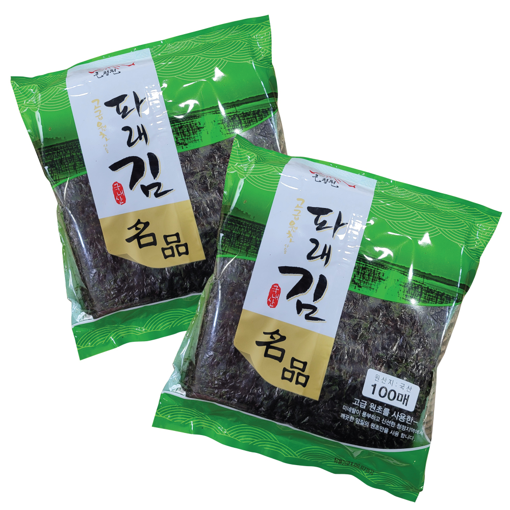 파래김 100매 220g - 상세 이미지 2