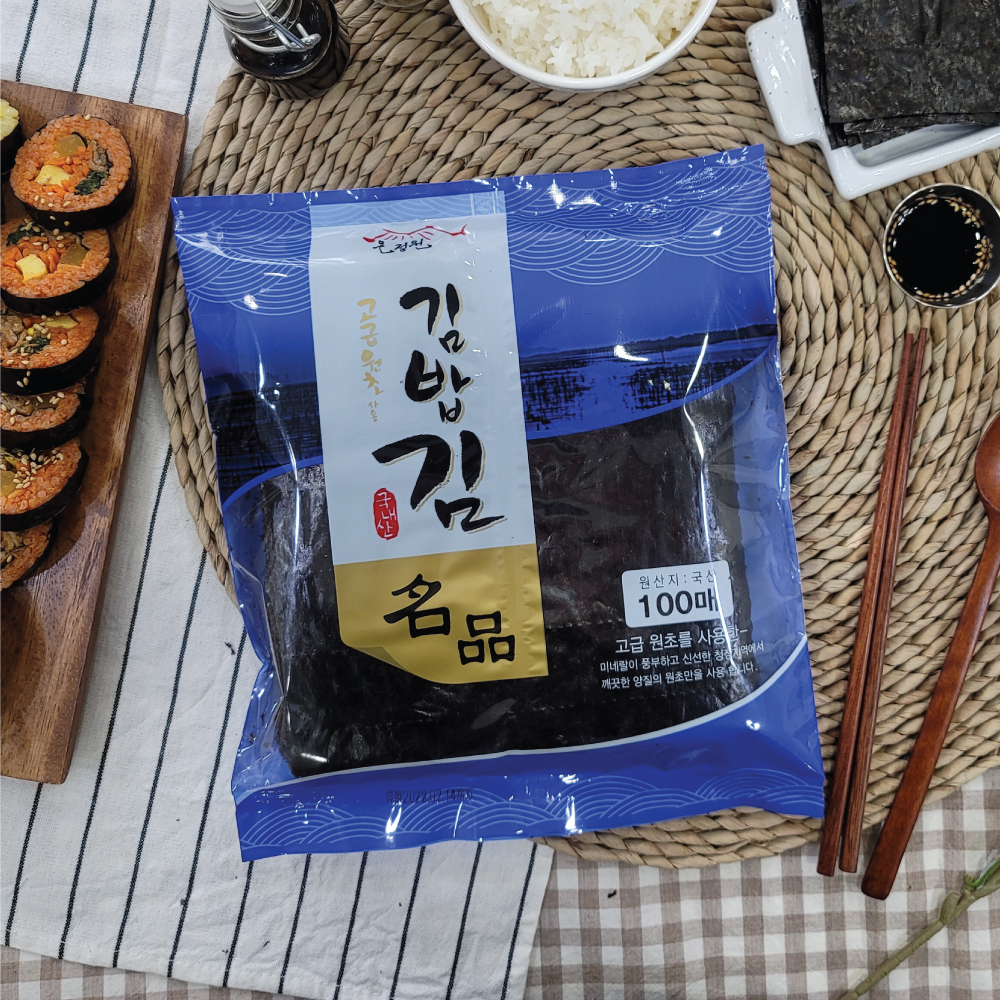 김밥김 100매 220g - 상품 이미지