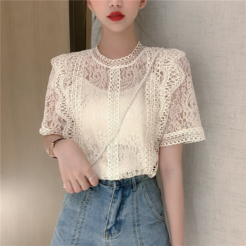 출근블라우스 데일리패션 여성블라우스 레이스블라우스 자수블라우스