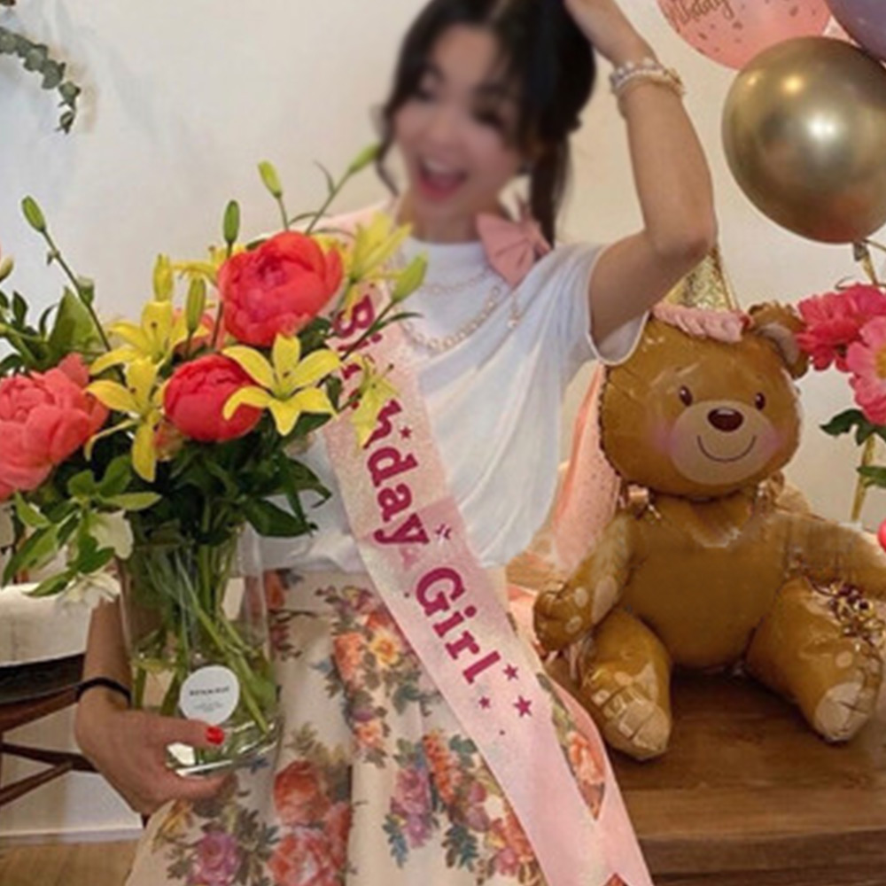 [브로키] 생일어깨띠 미스코리아띠 공주 파티용품 이미지 2