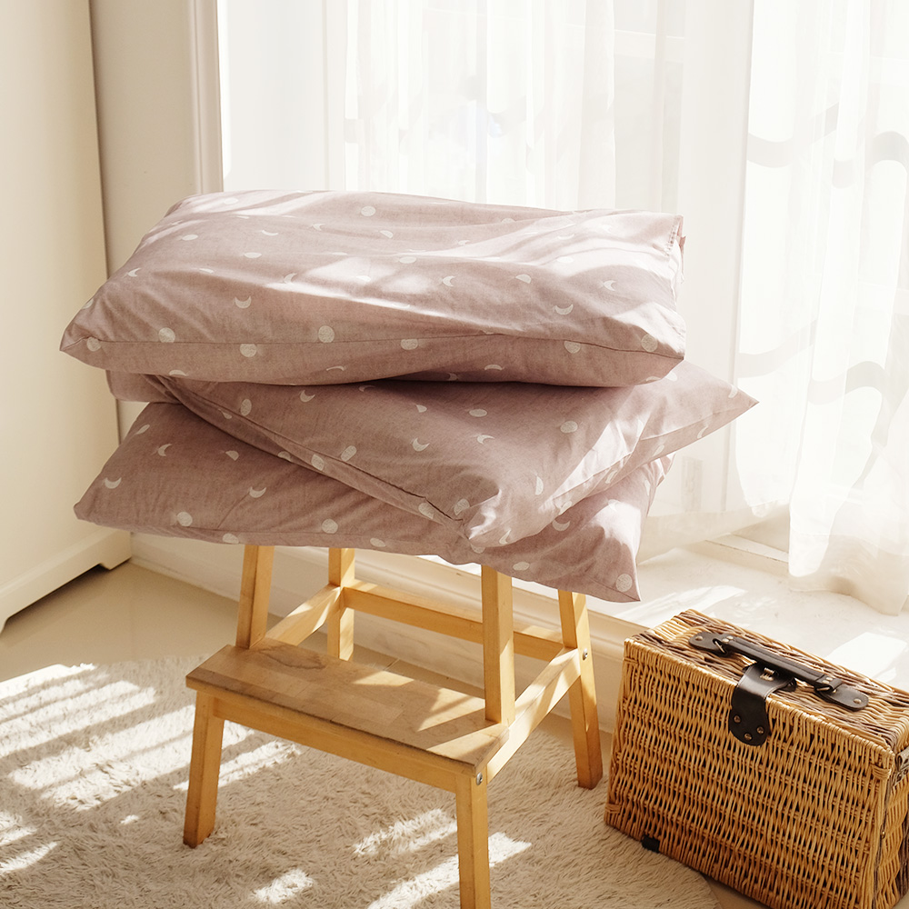 우유베개 알러지케어 달패턴 항균 베개커버 5070 라텍스 베겟잎 베갯잇