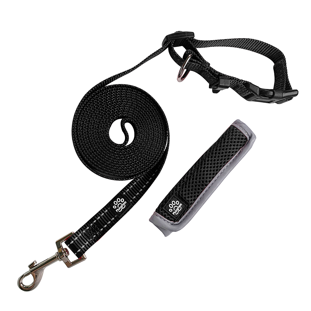 강아지 리드줄 핸즈프리 산책줄 3미터 어깨 허리 S