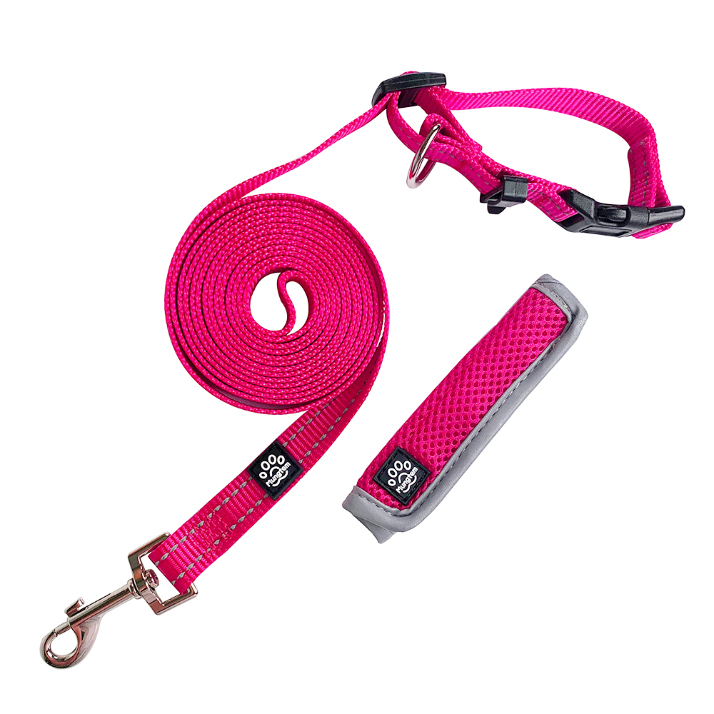 강아지 리드줄 핸즈프리 산책줄 3미터 어깨 허리 S