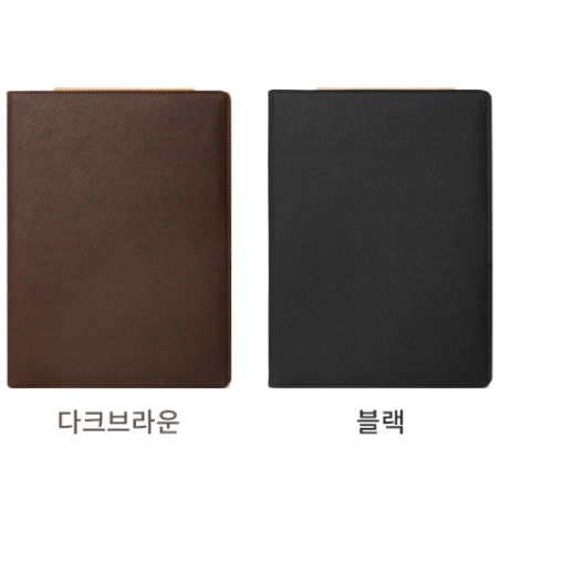 고급 프리미엄 가죽 파일 자석 바인더 서류판 수납형 클립보드 - 상세 이미지 3
