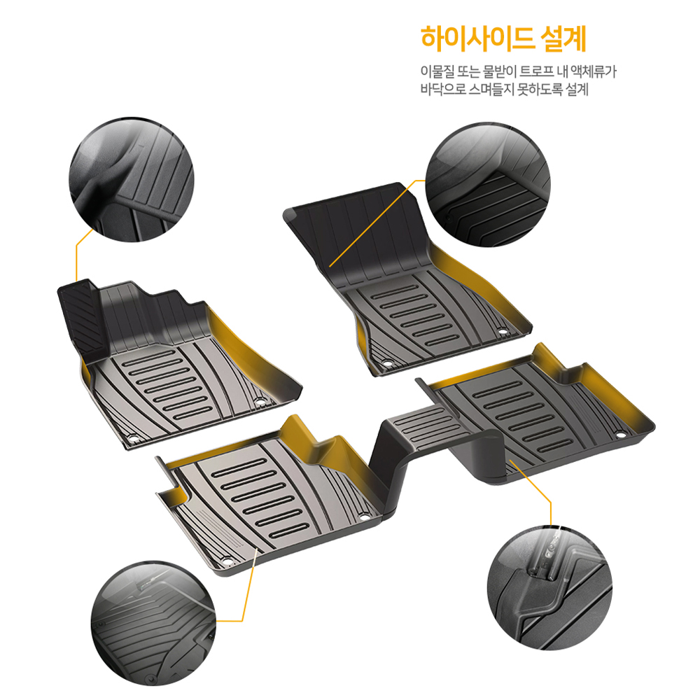 3W 에코라이너 TPE 자동차매트 트렁크매트 차량용 카매트 테슬라 그랜져 K5 펠리세이드 호환 이미지 8