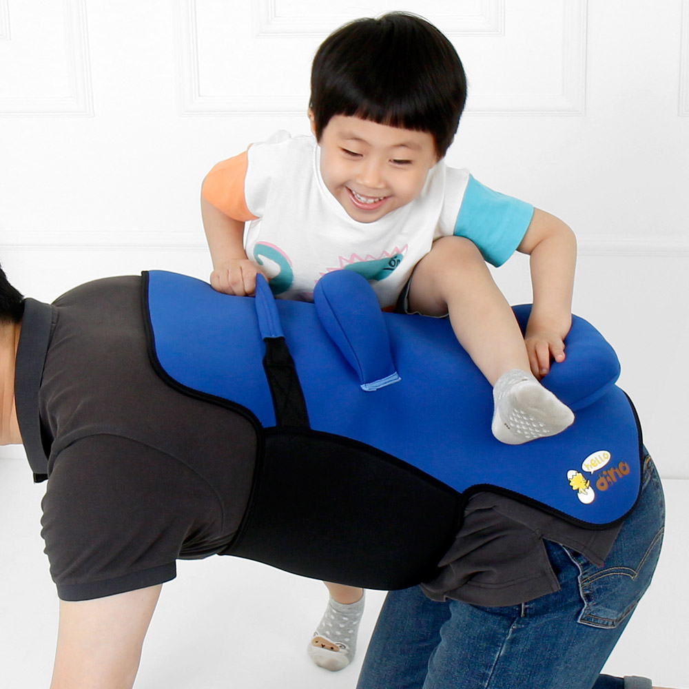 헬로디노 흔들말 파파홀스 놀이 쿠션 아빠와 말타기 집콕놀이 유아장난감 - 상세 이미지 3