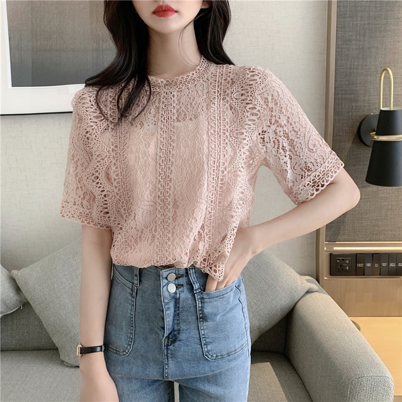 출근블라우스 데일리패션 여성블라우스 레이스블라우스 자수블라우스