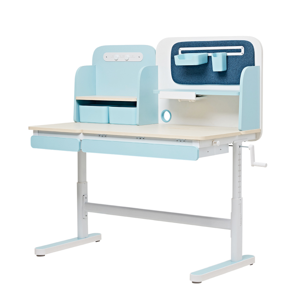 루나랩키즈 어린이 초등학생 바른자세 책상 스마트, 학생 공부 높이 각도 조절