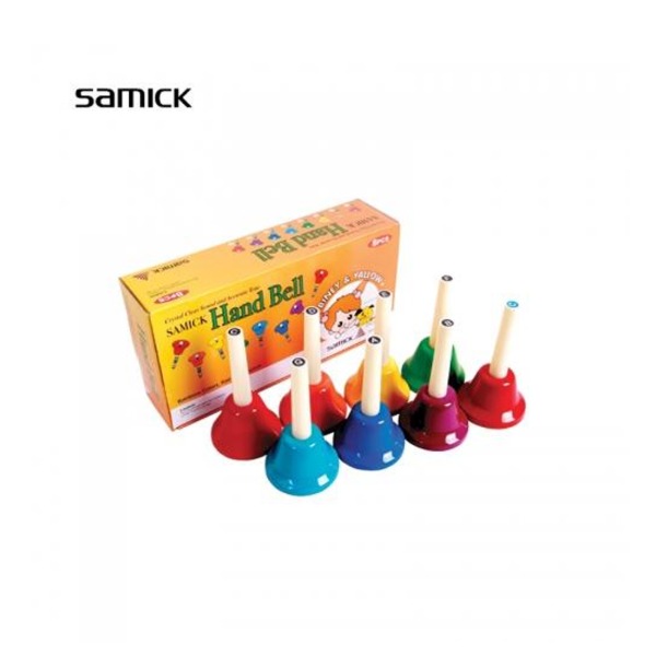 삼익악기 핸드벨 헨드벨 핸드밸 8PCS SHB-8 - 상품 이미지