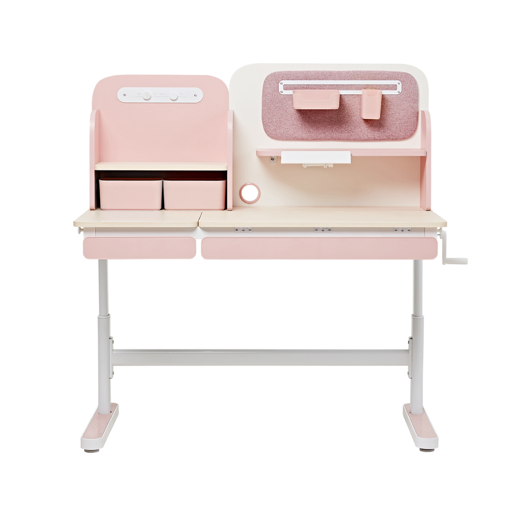 루나랩키즈 어린이 초등학생 바른자세 책상 스마트, 학생 공부 높이 각도 조절