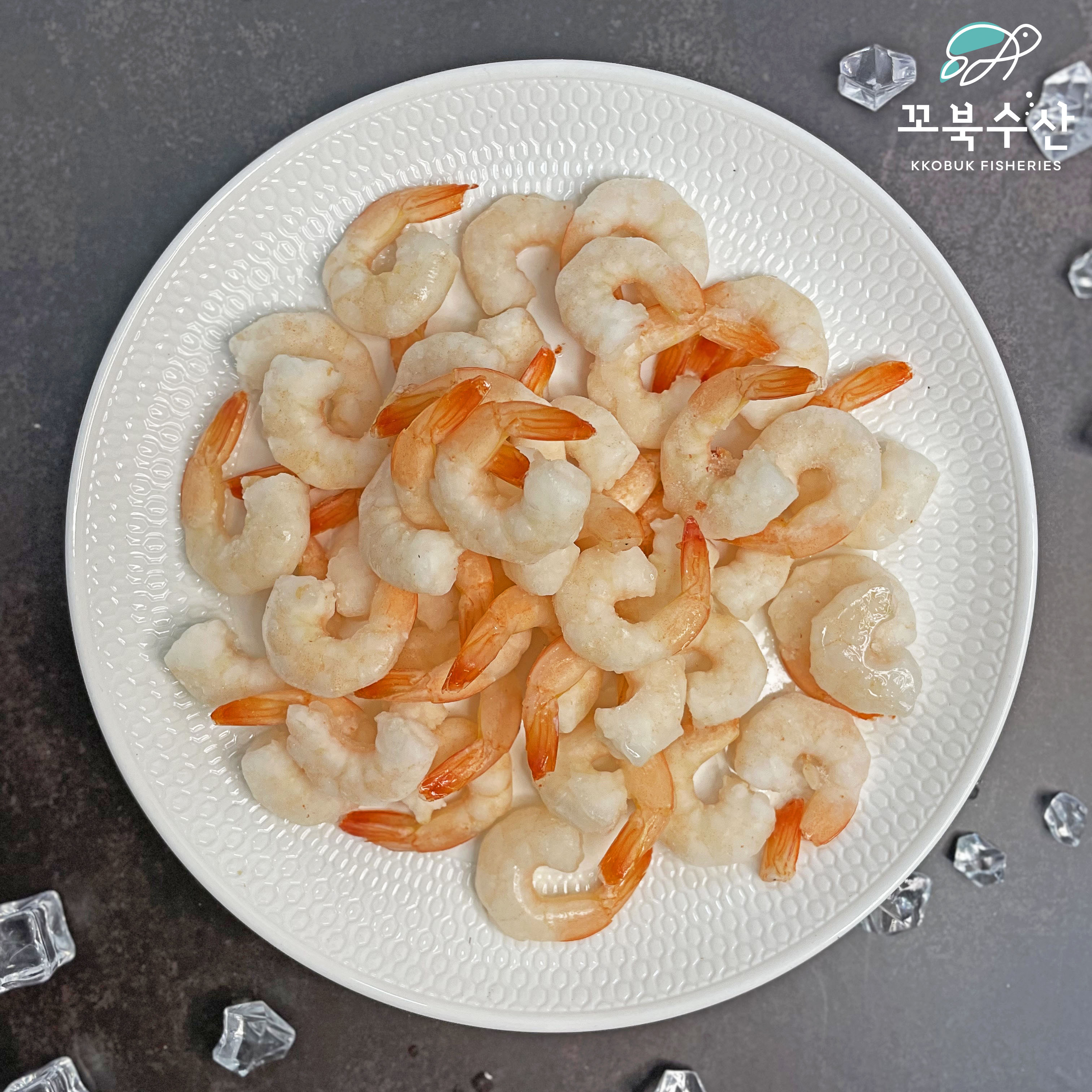 (대용량) 업소용 냉동 칵테일새우 자숙 새우살 2kg (200g x 10개)