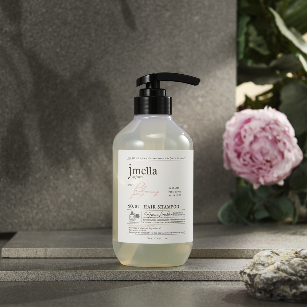 [샴푸세트] 제이멜라 인 프랑스 블루밍 피오니 헤어 샴푸 500ml 3개 - 상세 이미지 2