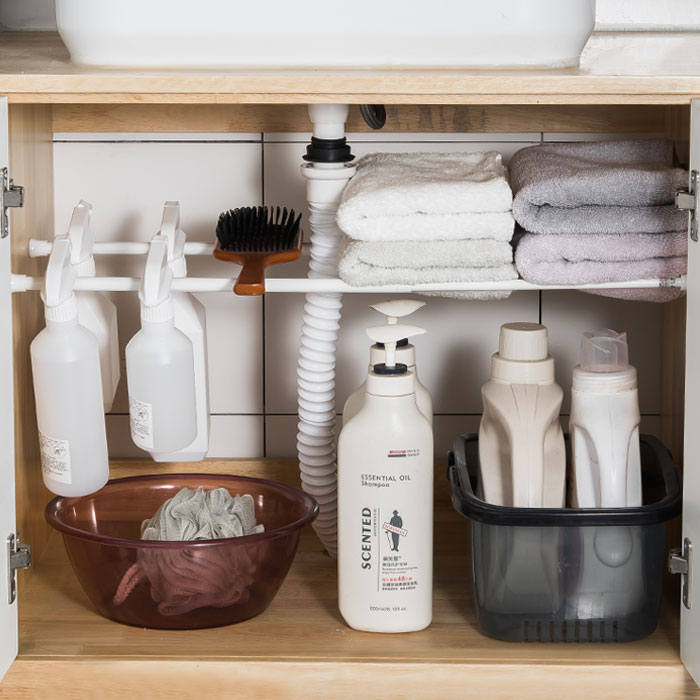 길이조절 스프링 압축봉 옷걸이봉 커튼 압축봉 6종 사이즈