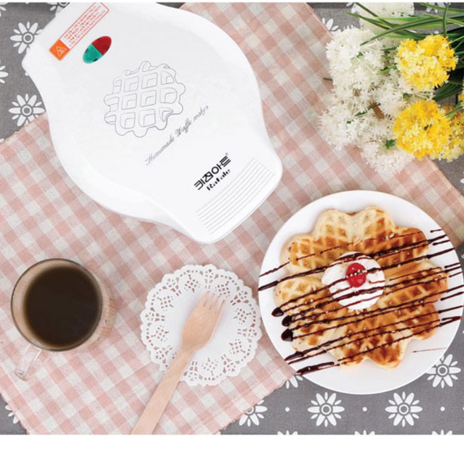 전기와플기계 전기와플팬 가정용와플기 