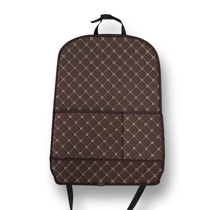 카프트 자동차 킥매트 시트백커버 포켓형 1P