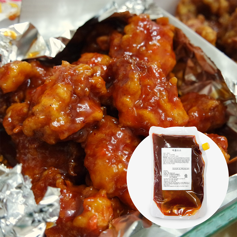 맛붐 매콤소스 1kg, 10개 - 상세 이미지 4