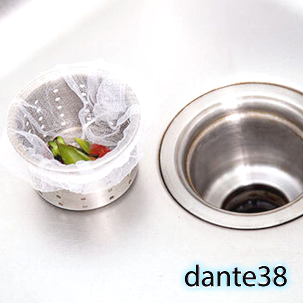 친환경 싱크대 탈수기 배수구 거름망 음식물처리 그물망 50매