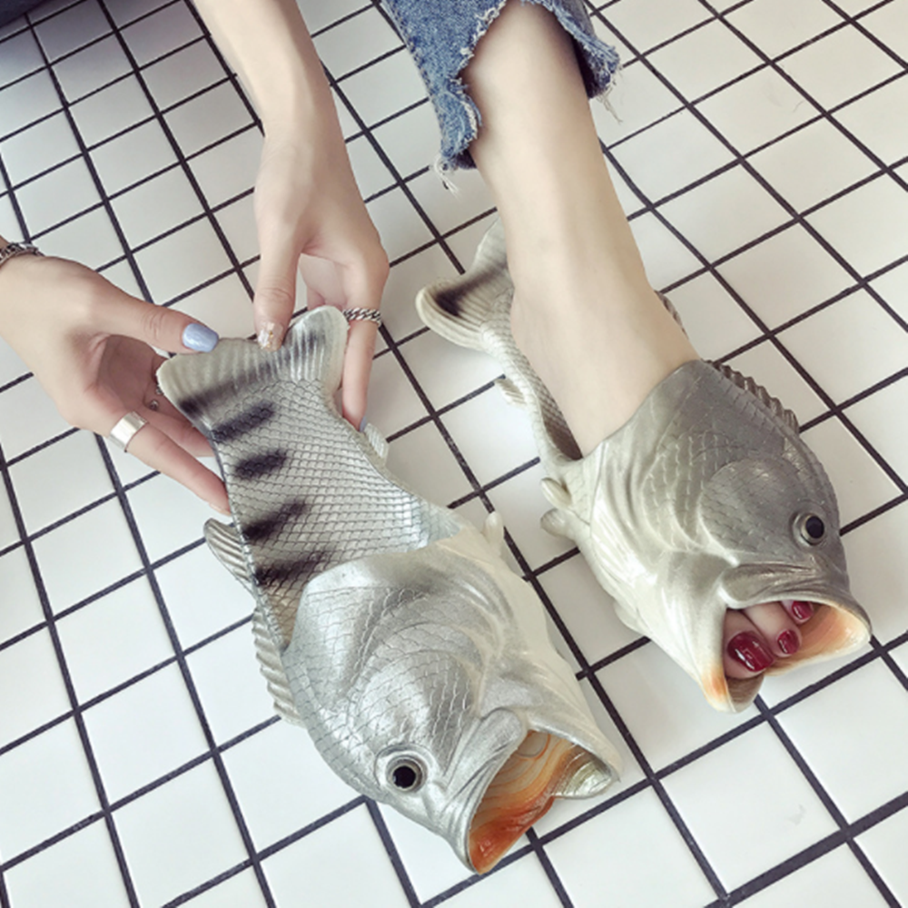 띵덕 시선집중 인싸템 생선 여성 여름 붕어 잉어 생선 물고기 슬리퍼