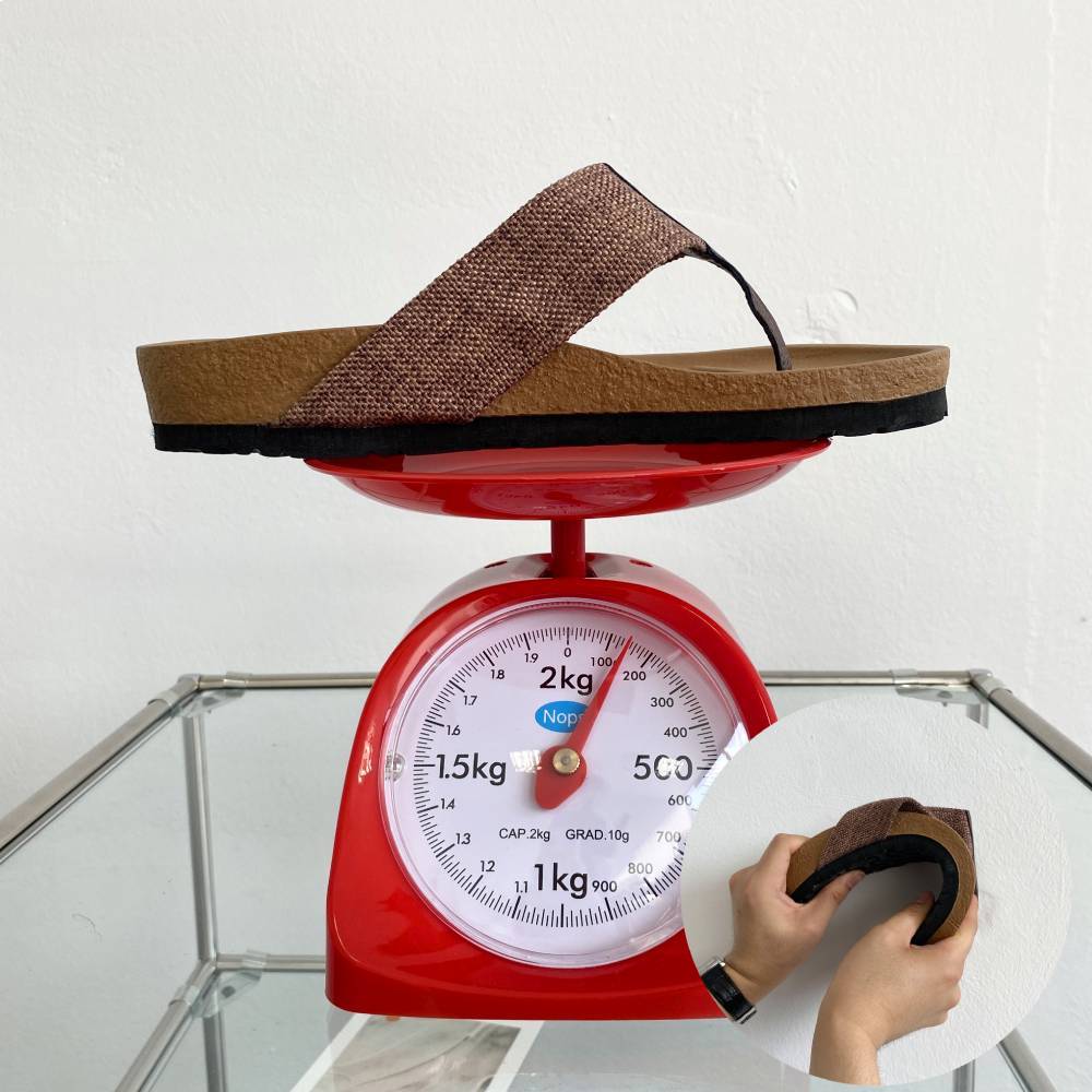 +3cm 여름 키높이 쿠션 편한 푹신한 쪼리 조리 - 상품 이미지