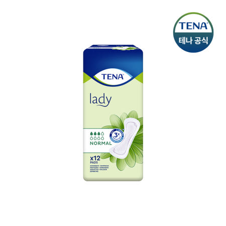 테나 레이디 미니/노말 여성용 요실금패드 성인용기저귀 2팩