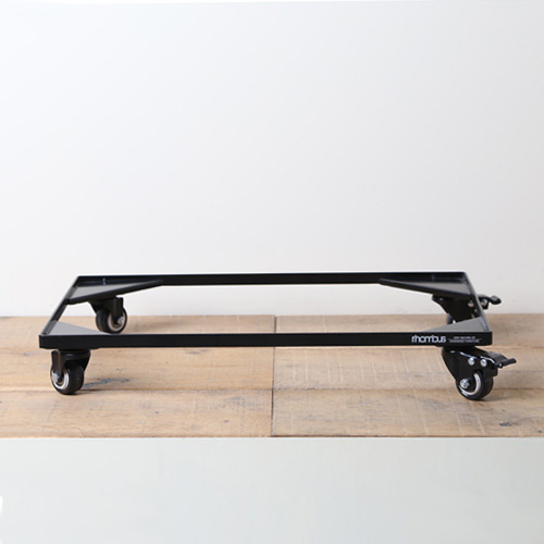 롬버스 캐리어 박스 캐스터 바퀴 렉 캠핑 상자 수납 운반 랙 [호환 하이브로우]