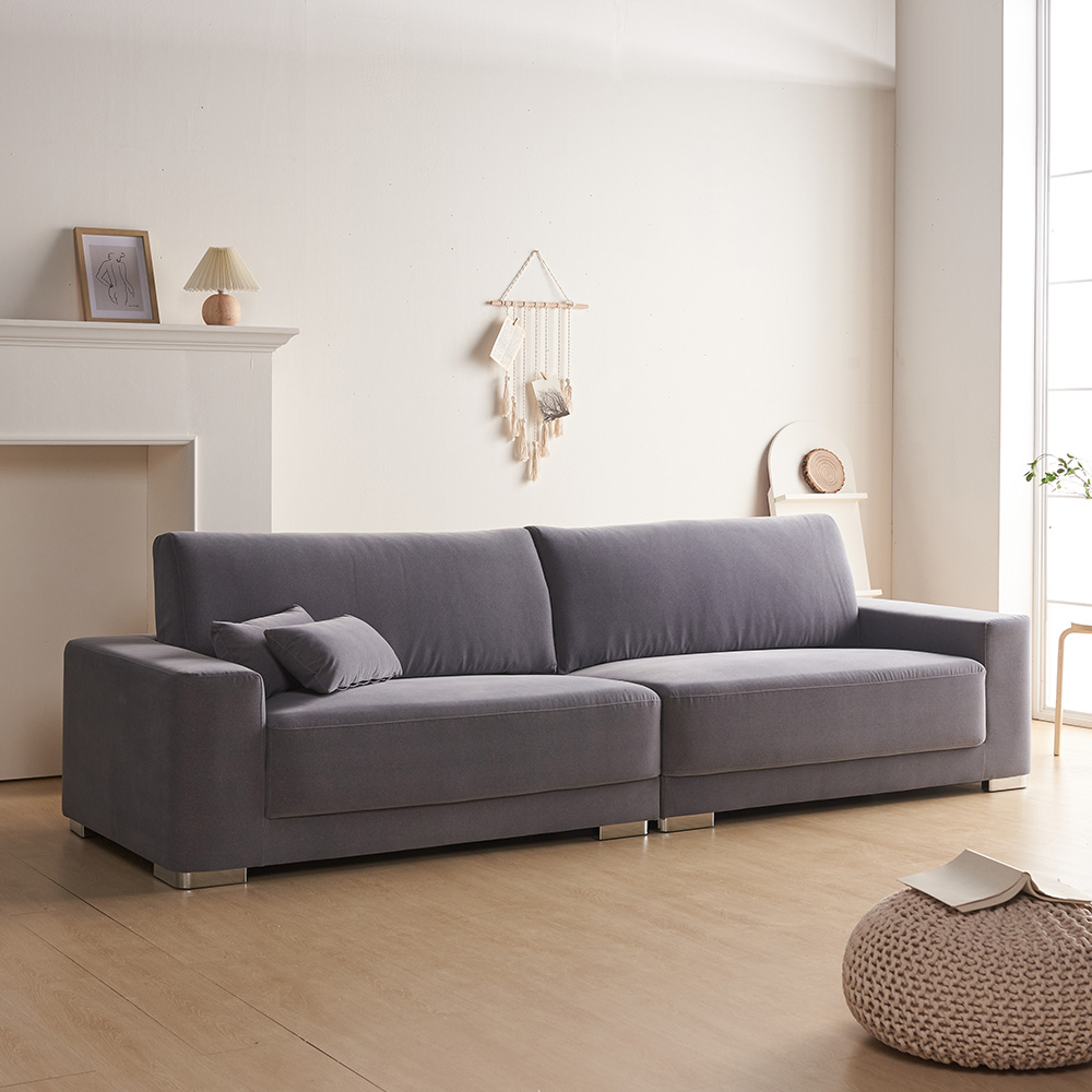 스코나 크레인 아쿠아텍스 패브릭 4인 소파