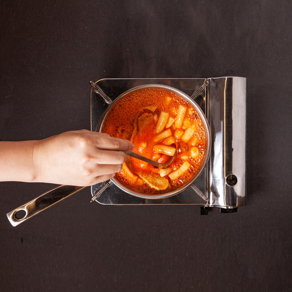 생활떡볶이 밀키트 어묵 국물 밀떡볶이 2인분 500g - 상세 이미지 4