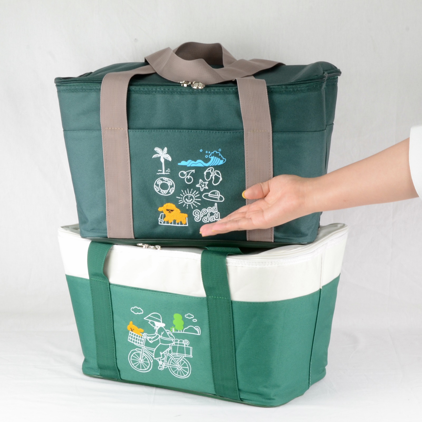 소프트쿨러 피크닉가방 아이스박스 접이식 쿨러백