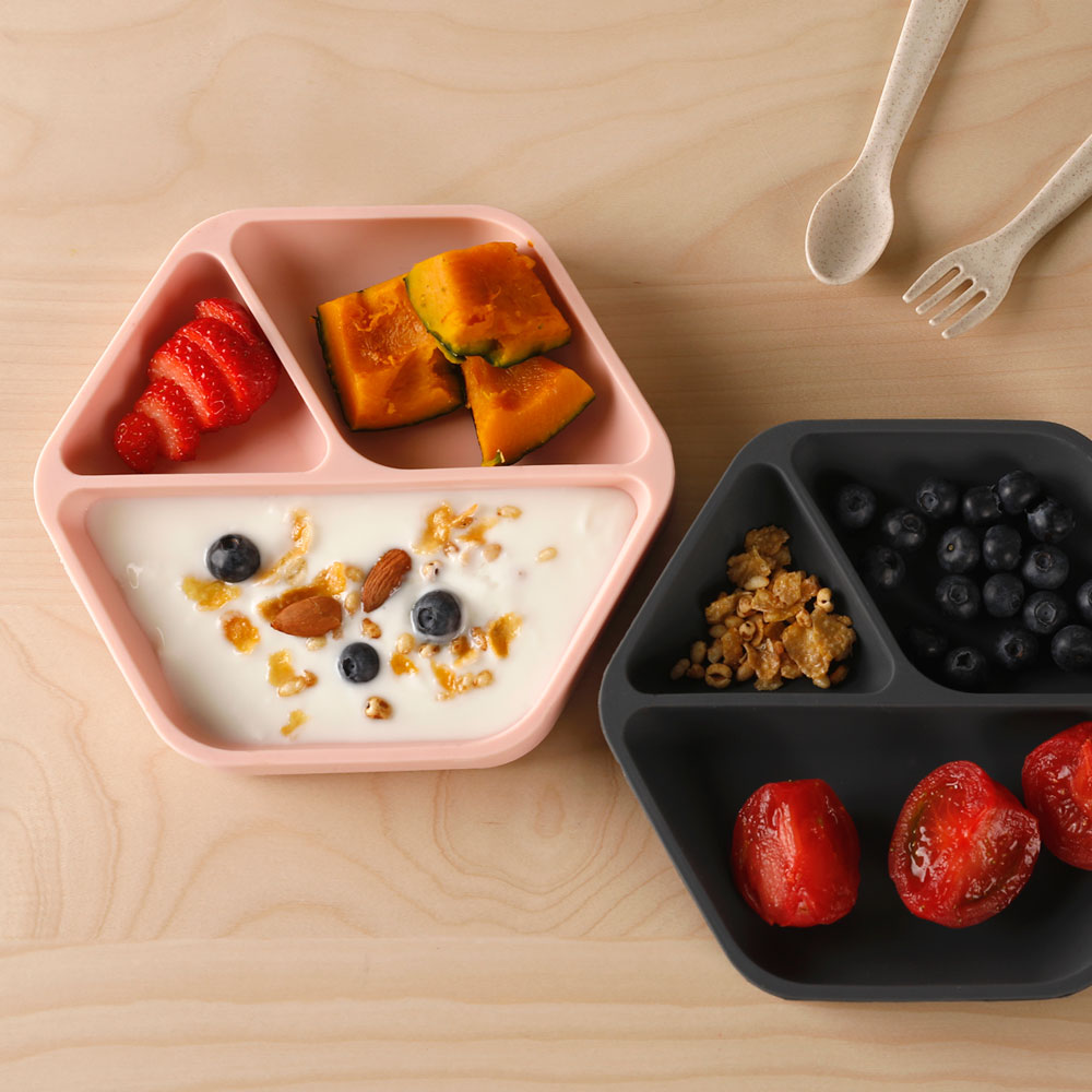 [특가] 노르디코 흡착식판 실리콘식판 자기주도식판