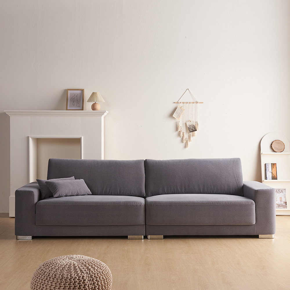 스코나 크레인 아쿠아텍스 패브릭 4인 소파