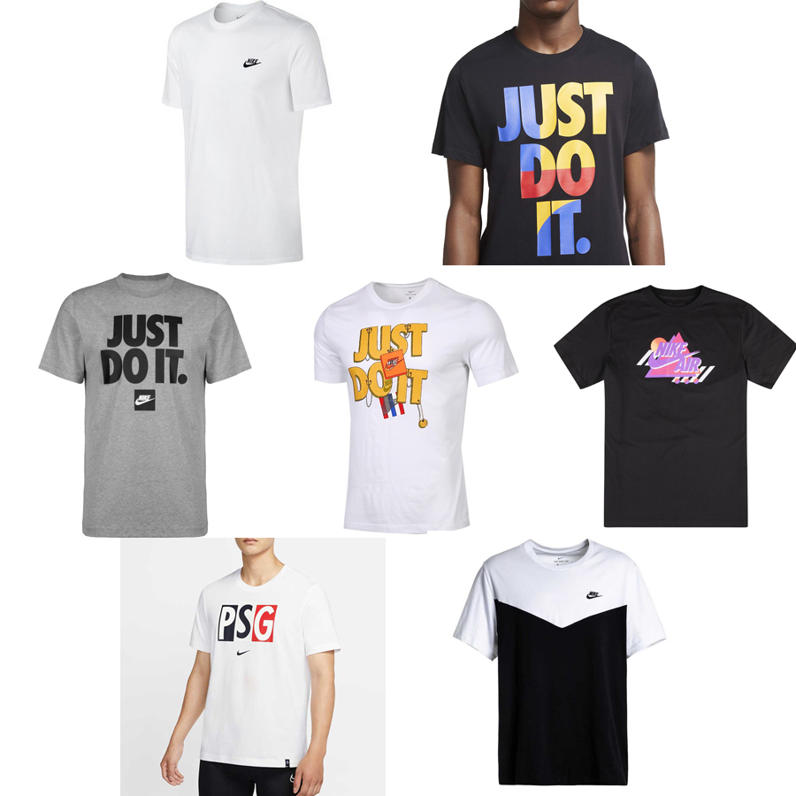 [국내] 나이키 반팔 티셔츠 면 라운드넥 그래픽 티셔츠 데일리룩 JDI PSG 윈드러너