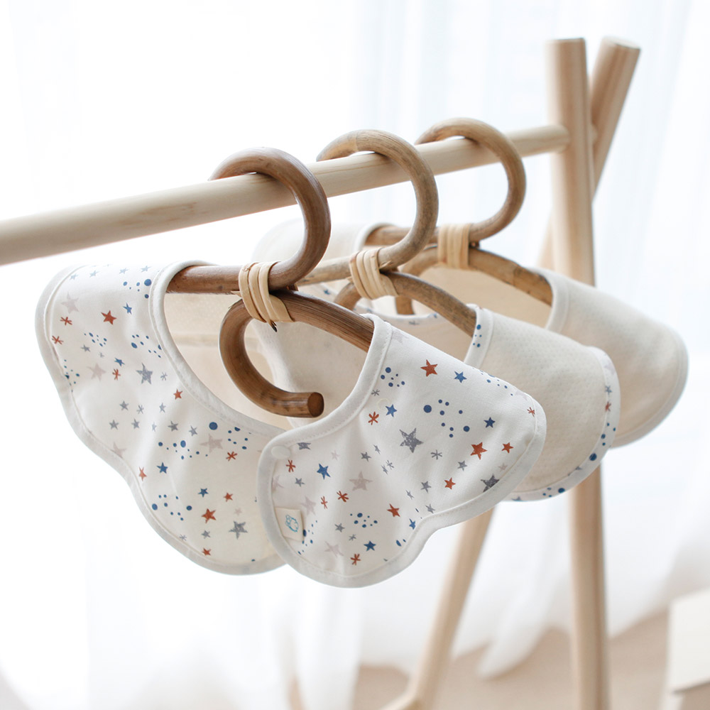 아기 스카프빕 넥 케이프 사계절 턱받이 오가닉면 요루거즈