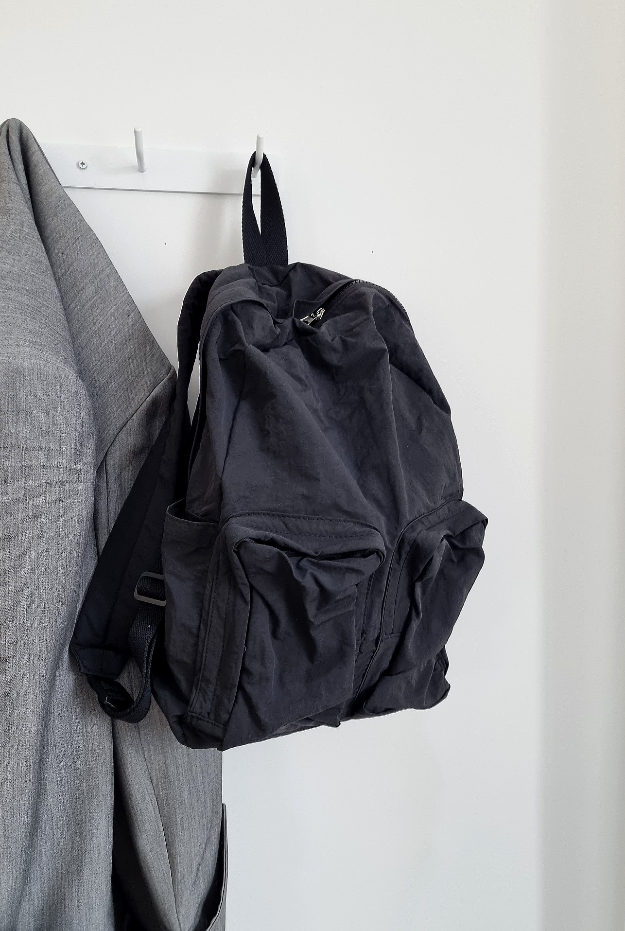 [리햅] 가렛 빈티지 워싱 가벼운 경량 백팩