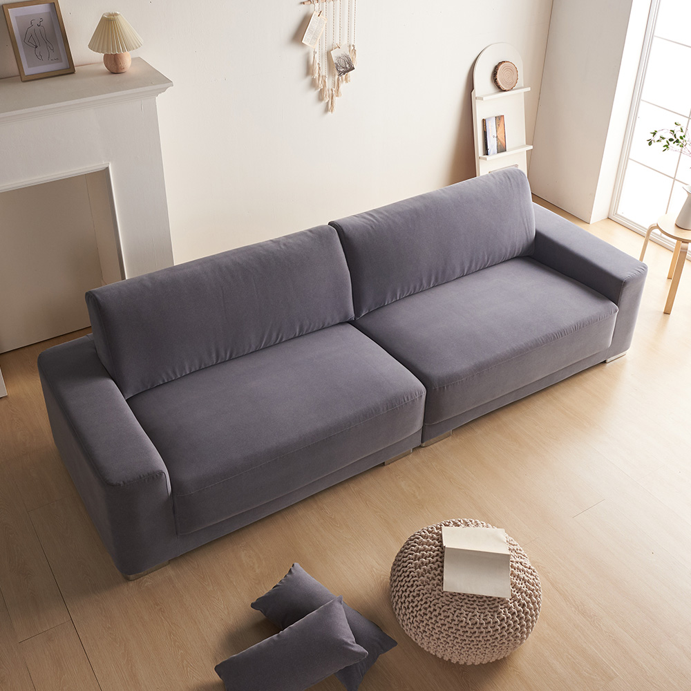 스코나 크레인 아쿠아텍스 패브릭 4인 소파