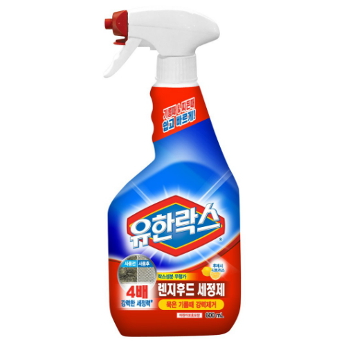 유한양행 렌지 후드 세정제 주방 청소 크리너 500ml