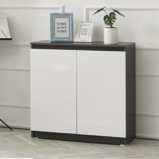 하이그로시 낮은 신발장 600 전실수납장 맞춤 현관장 사무실신발장 업소용 회사 소형신발장