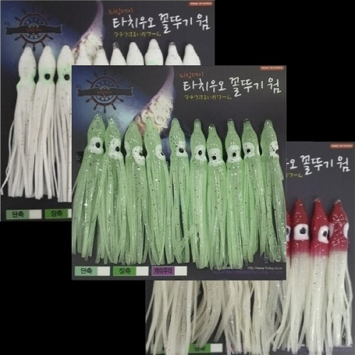 갈치채비 모음 피싱데이 갈치웜 기둥줄 갈치바늘 심해갈치 - 상세 이미지 3