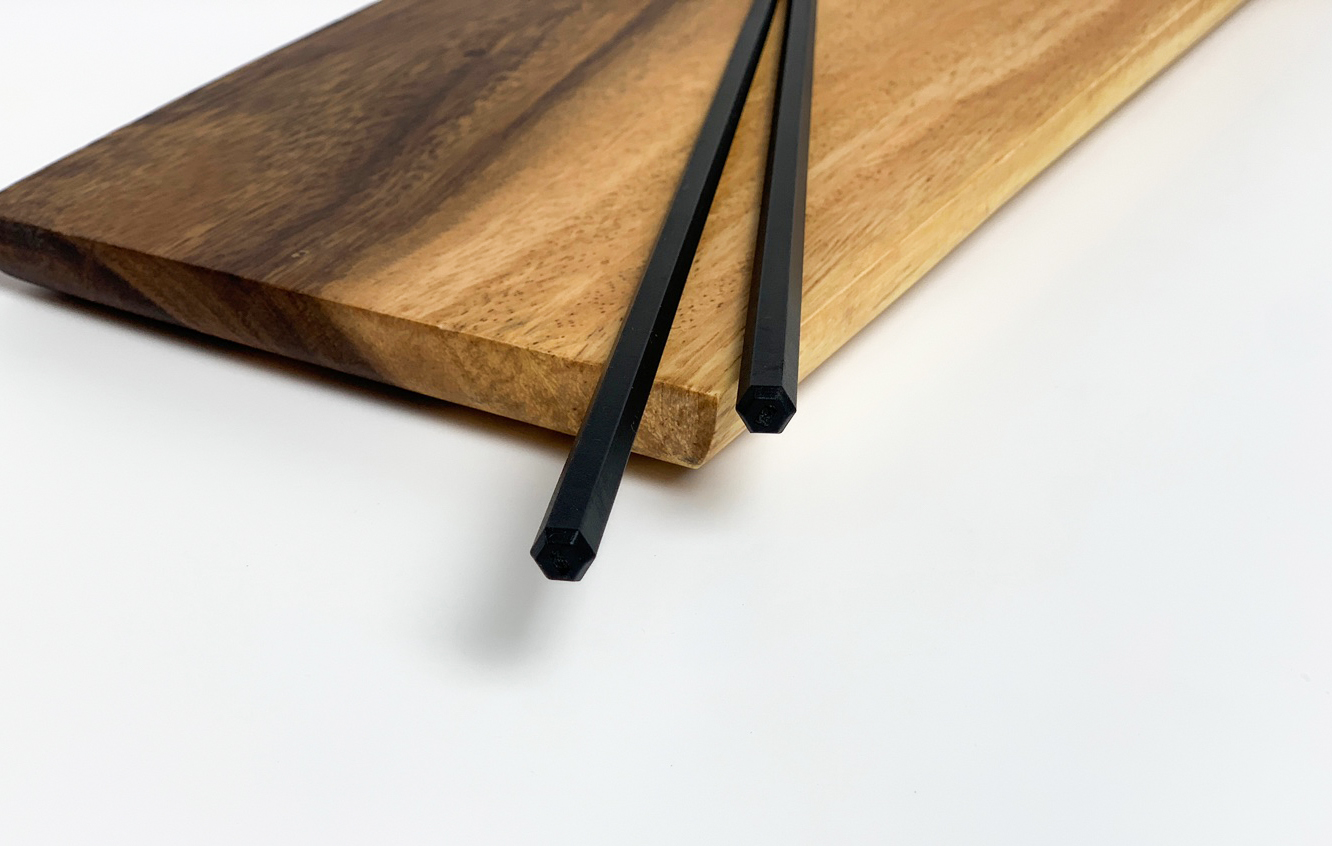 국산 업소용 젓가락 중식 일식 한식 식당 검정 플라스틱 240mm 이미지 8