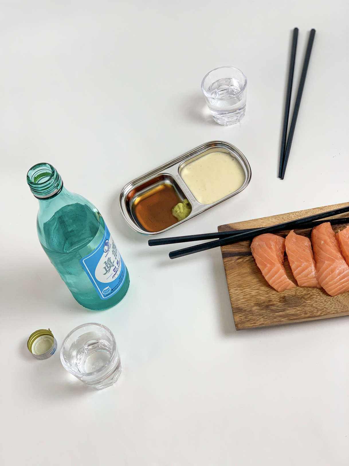 국산 업소용 젓가락 중식 일식 한식 식당 검정 플라스틱 240mm 이미지 6