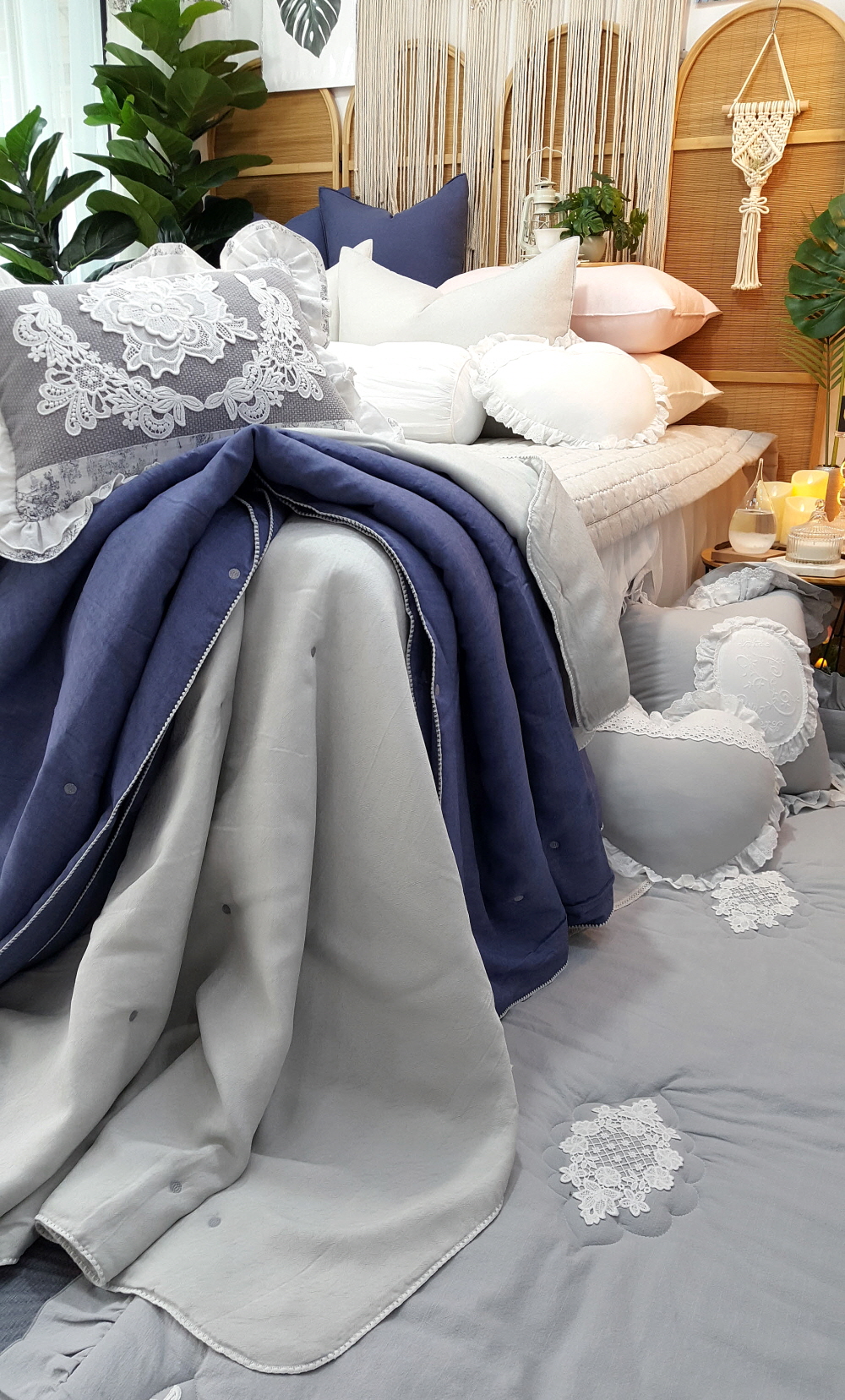 오월 풍기인견이불 100% 시원한 여름이불 세트 슈퍼싱글 퀸 침구 사이즈