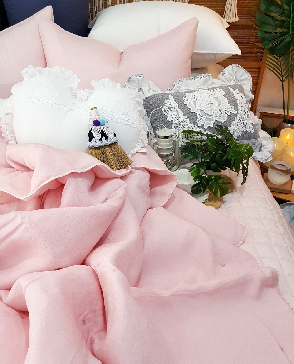 오월 풍기인견이불 100% 시원한 여름이불 세트 슈퍼싱글 퀸 침구 사이즈