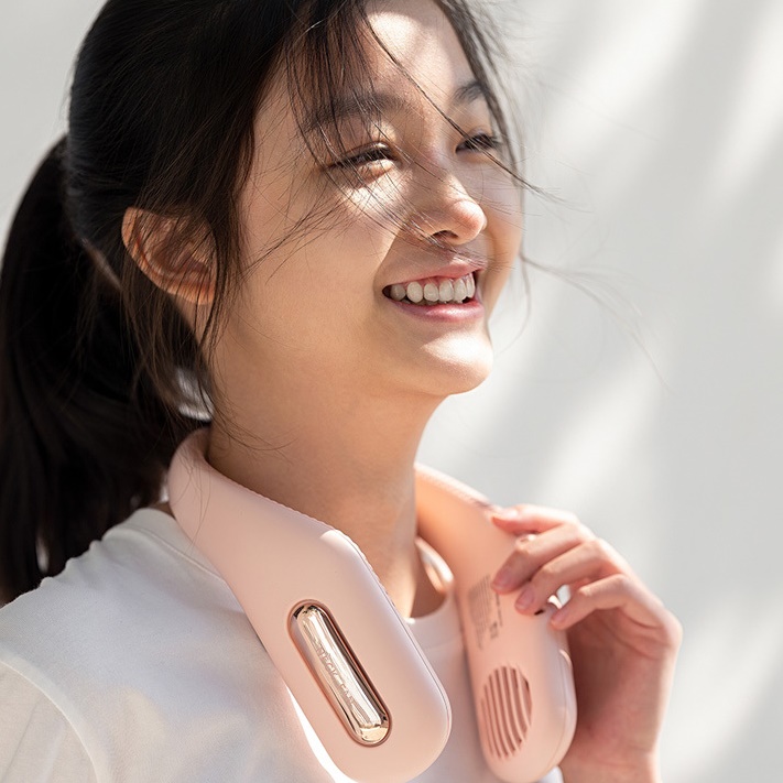 넥에어컨 목걸이형선풍기 목에거는선풍기 어깨 헤드셋 선풍기 - 상세 이미지 2