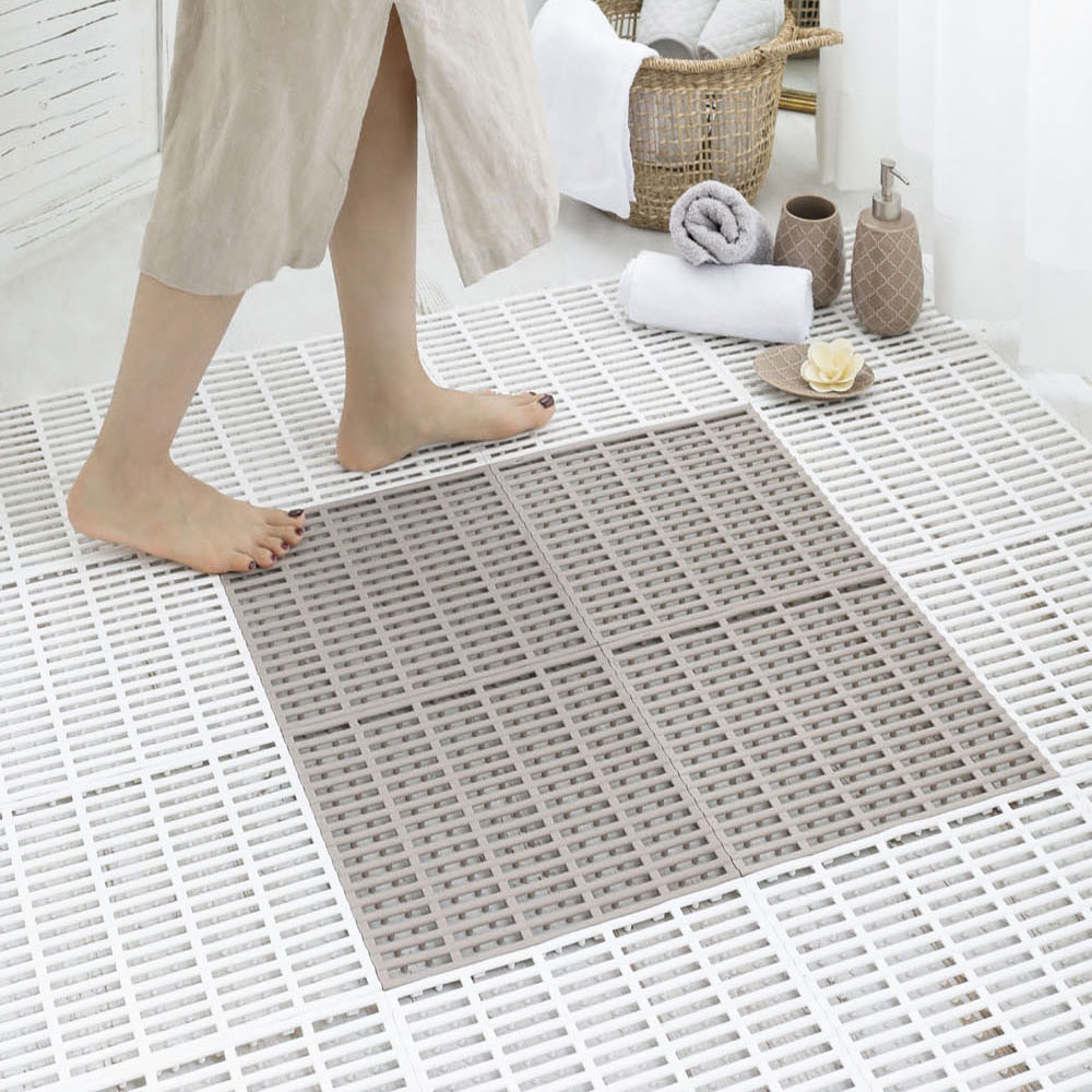 이지 친환경 TPE 건식 논슬립 욕조 욕실 현관 화장실 미끄럼방지 발판 매트 깔판 패드