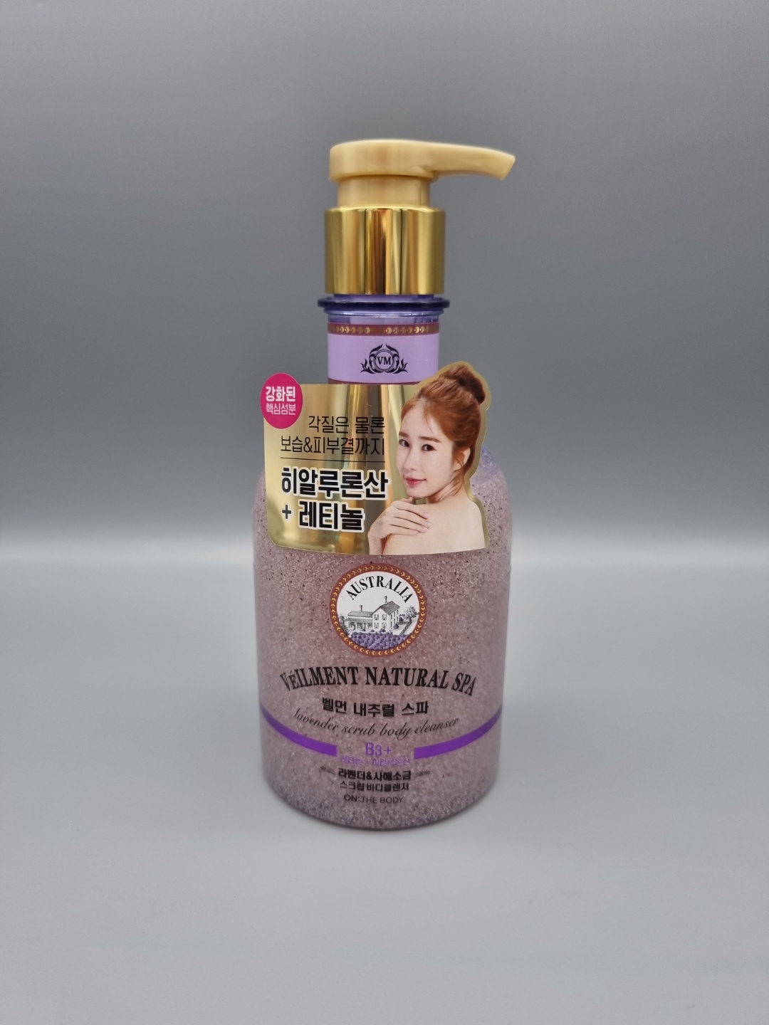 LG 벨먼 히말라야 핑크솔트 바디 스크럽 바디워시 400ml - 상세 이미지 3