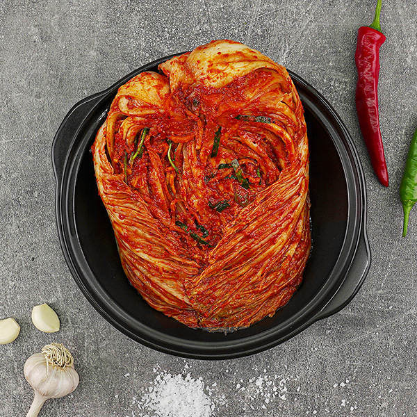 홈쇼핑 집에서먹자 국내산 김장 아삭한 전라도 배추 포기 김치 2kg3kg5kg - 상세 이미지 5