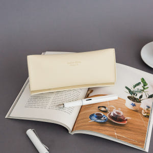 [각인가능] 고등학생 대학생 중학생 가죽 필통 파우치 실사용 후기 | 효과 있을까? - 상품 이미지 2