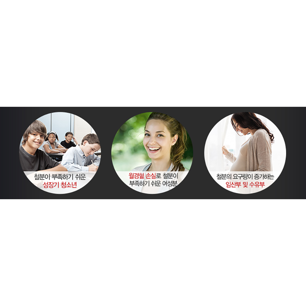비헴철 철분 영양제 대용량 철분제 100캡슐 100일분 - 상세 이미지 3