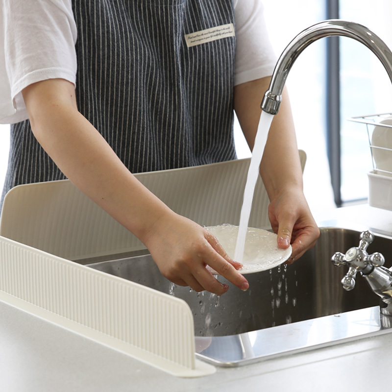 달팽이리빙 퀴진드마망 실리콘 싱크대 물막이